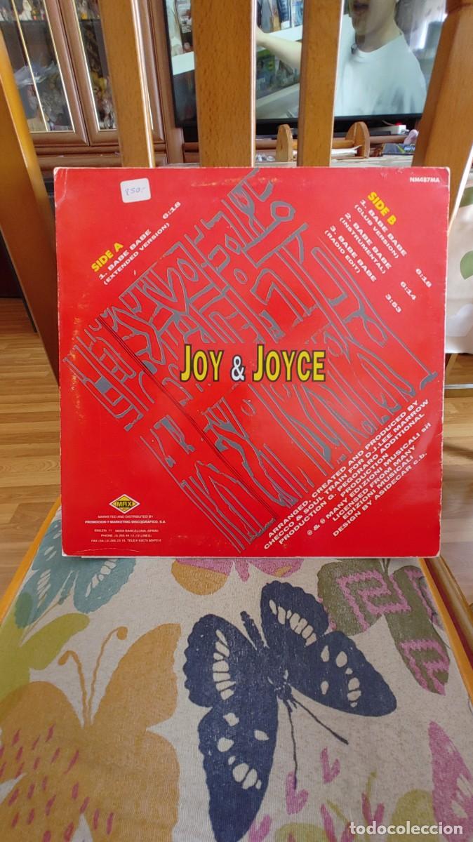 Discos de vinilo: JOY & JOYCE-MAXI BABE BABE - Foto 2