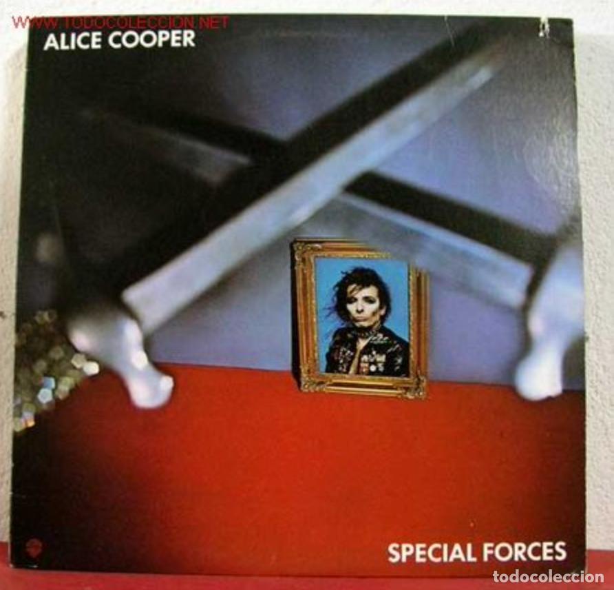 Discos de vinilo: ALICE COOPER ( SPECIAL FORCES ) USA-1981 LP33* - Foto 1
