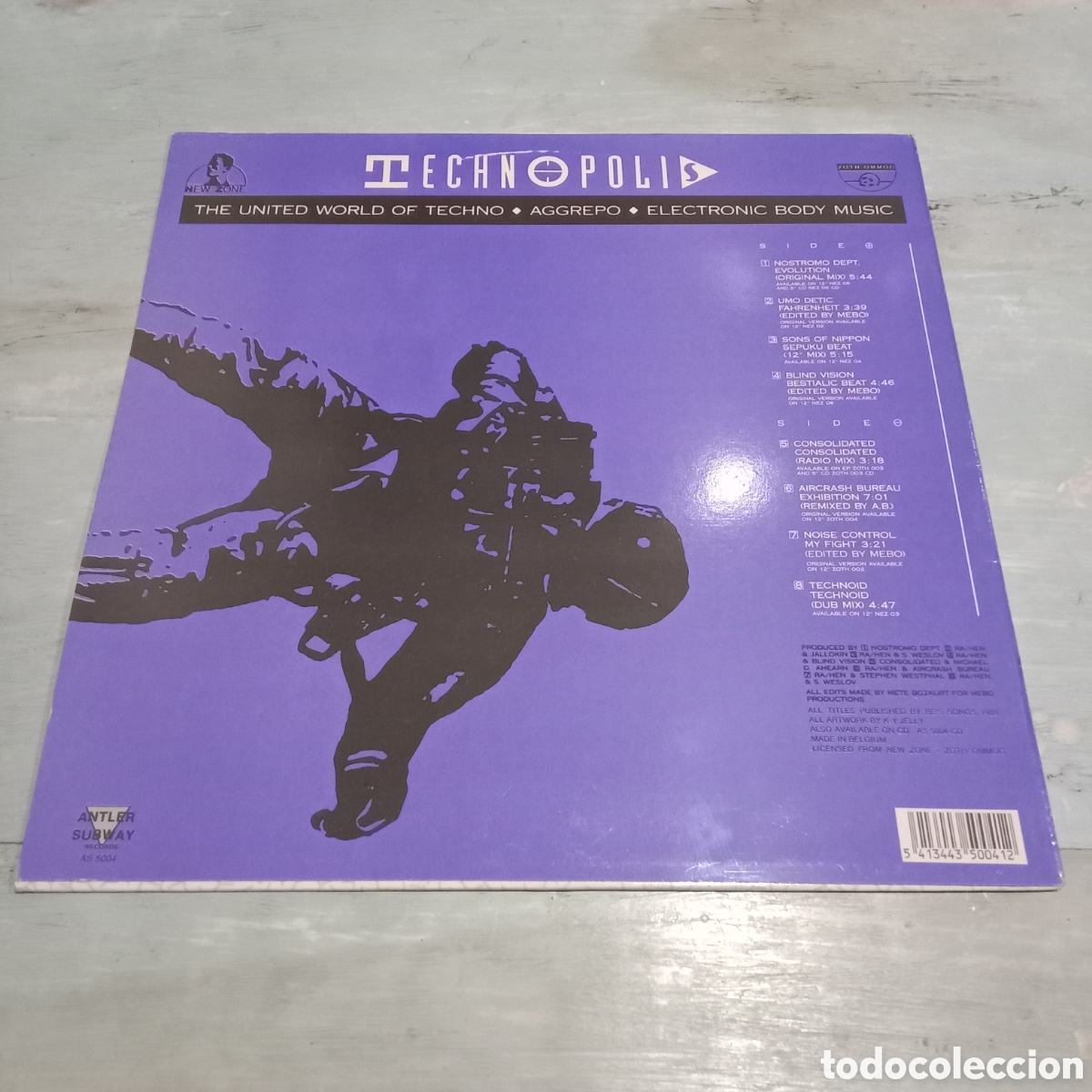Discos de vinilo: VARIOS - TECHNOPOLIS - LP - Foto 2
