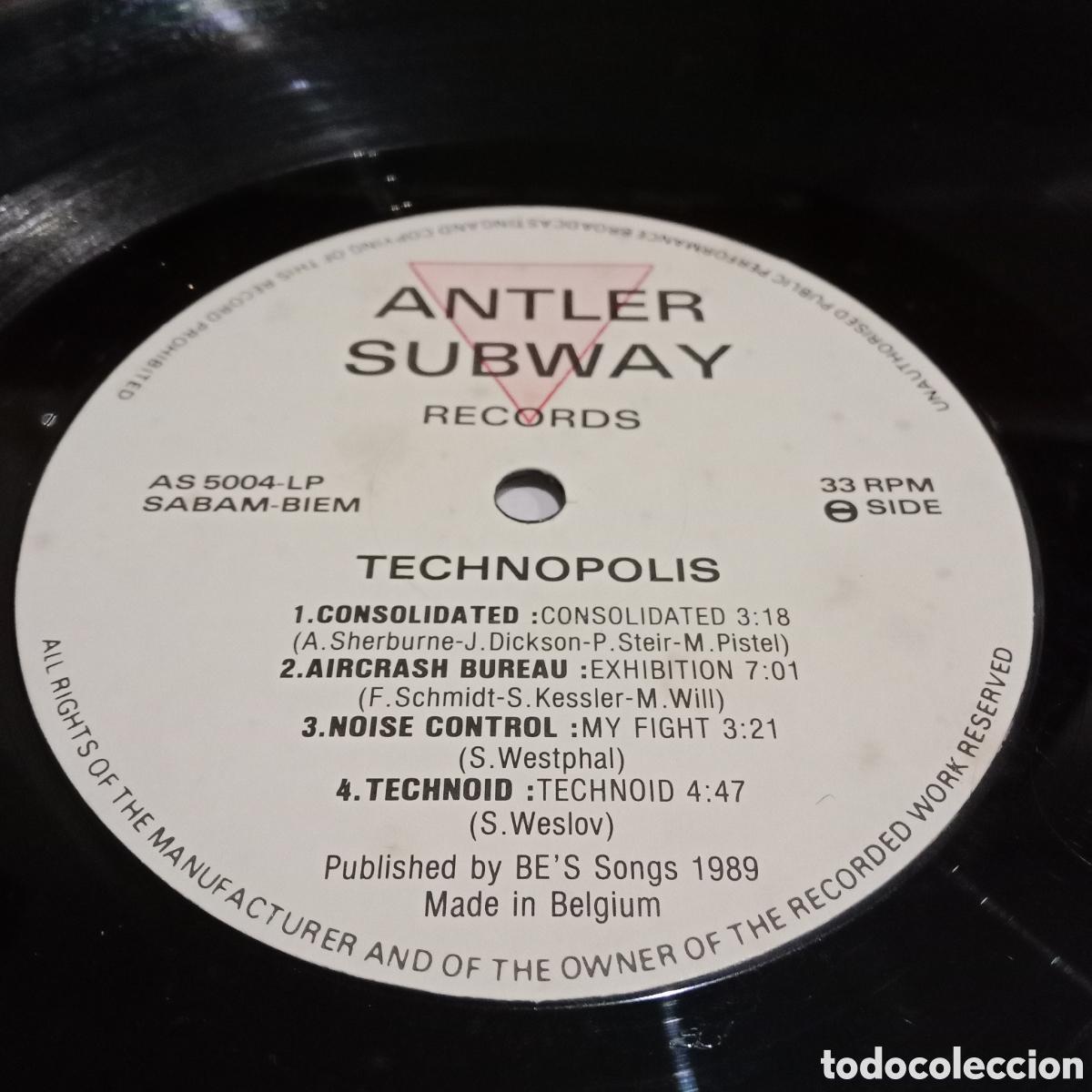Discos de vinilo: VARIOS - TECHNOPOLIS - LP - Foto 4