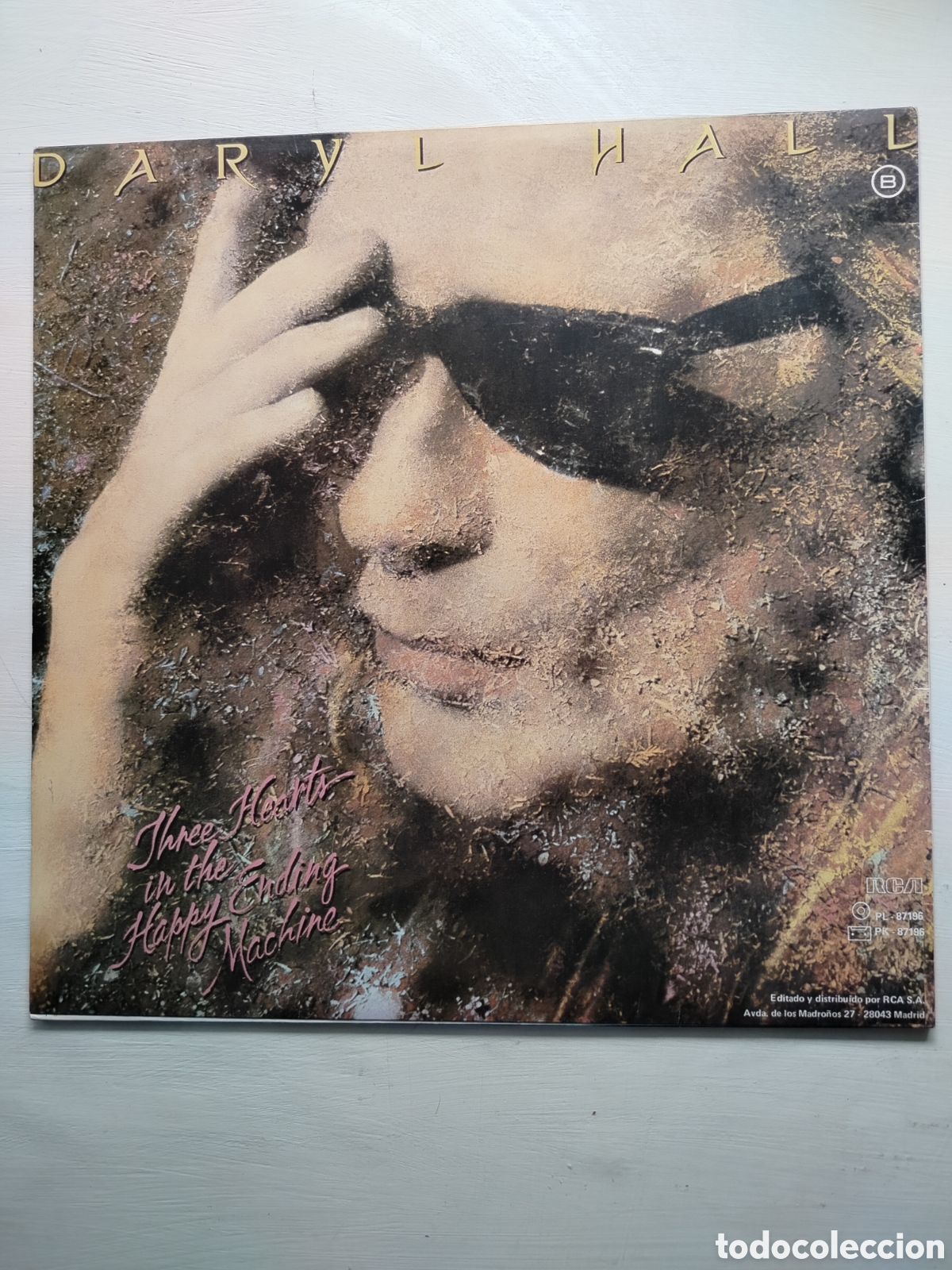 Discos de vinilo: Daryl Hall LP 1986.. - Foto 2