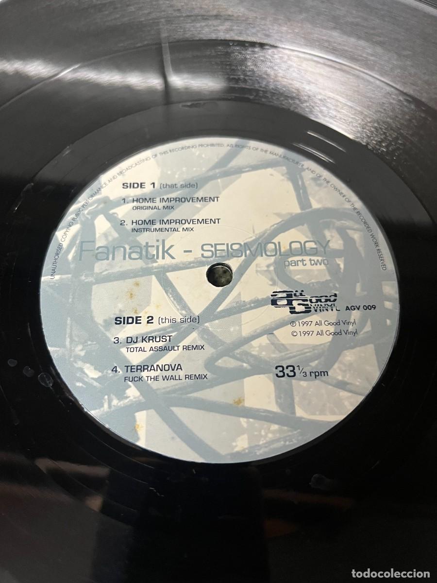 Discos de vinilo: Fanatik Seismology Part Two - Foto 3
