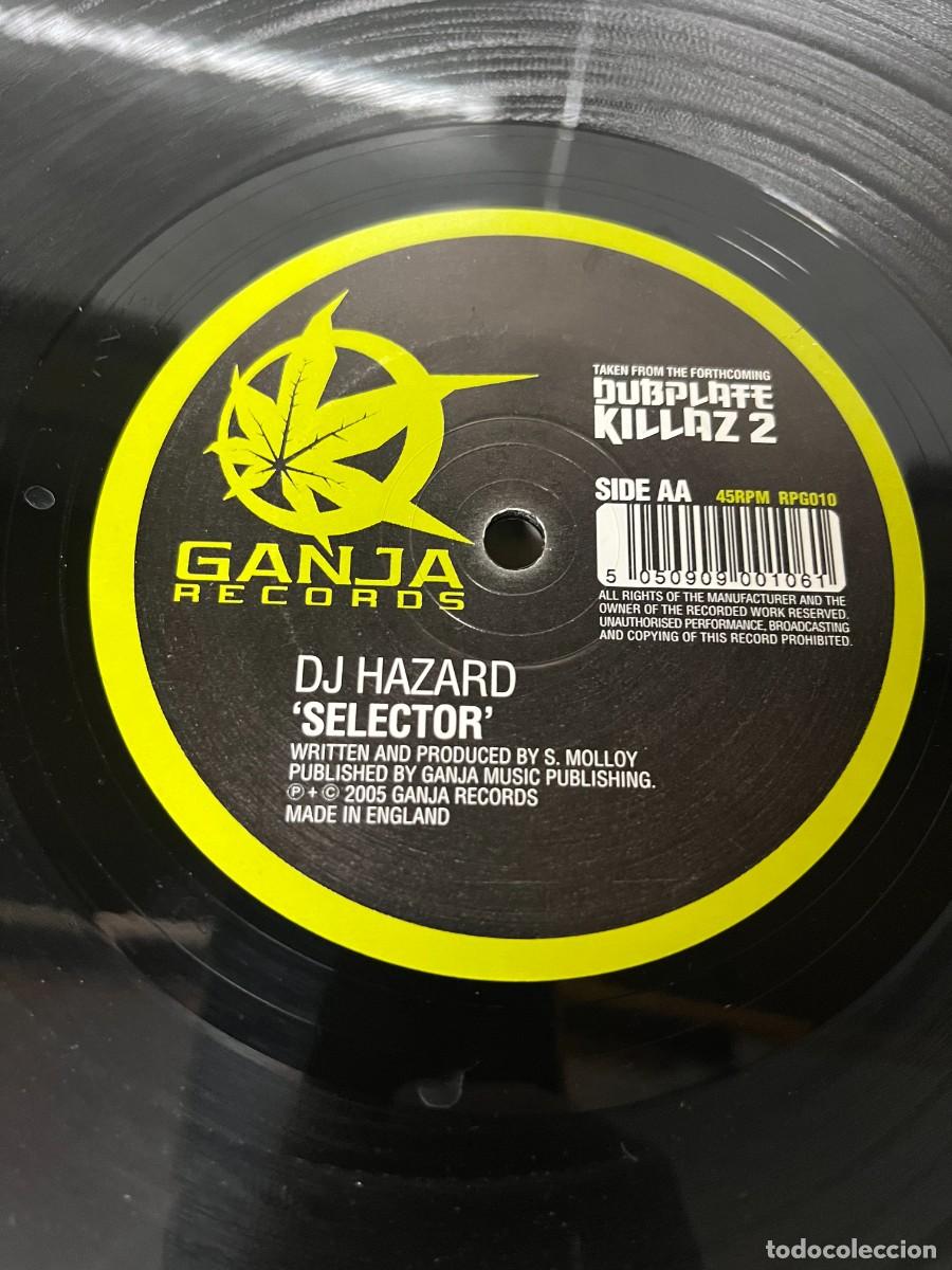 Discos de vinilo: DJ Hazard Use Your Brain / Selector - Foto 4