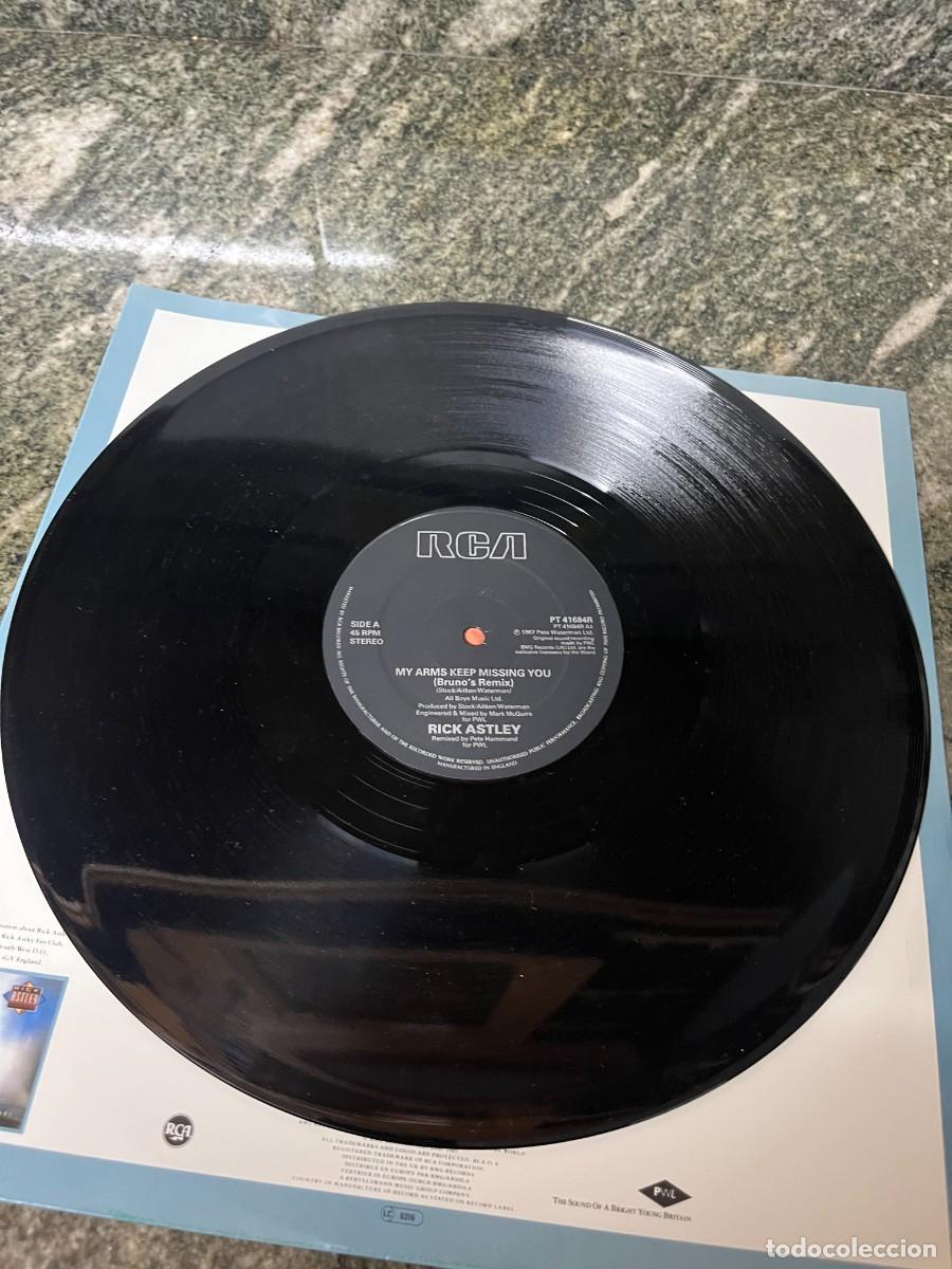Discos de vinilo: Rick Astley My Arms Keep Missing You (Brunos Mix) - Foto 3