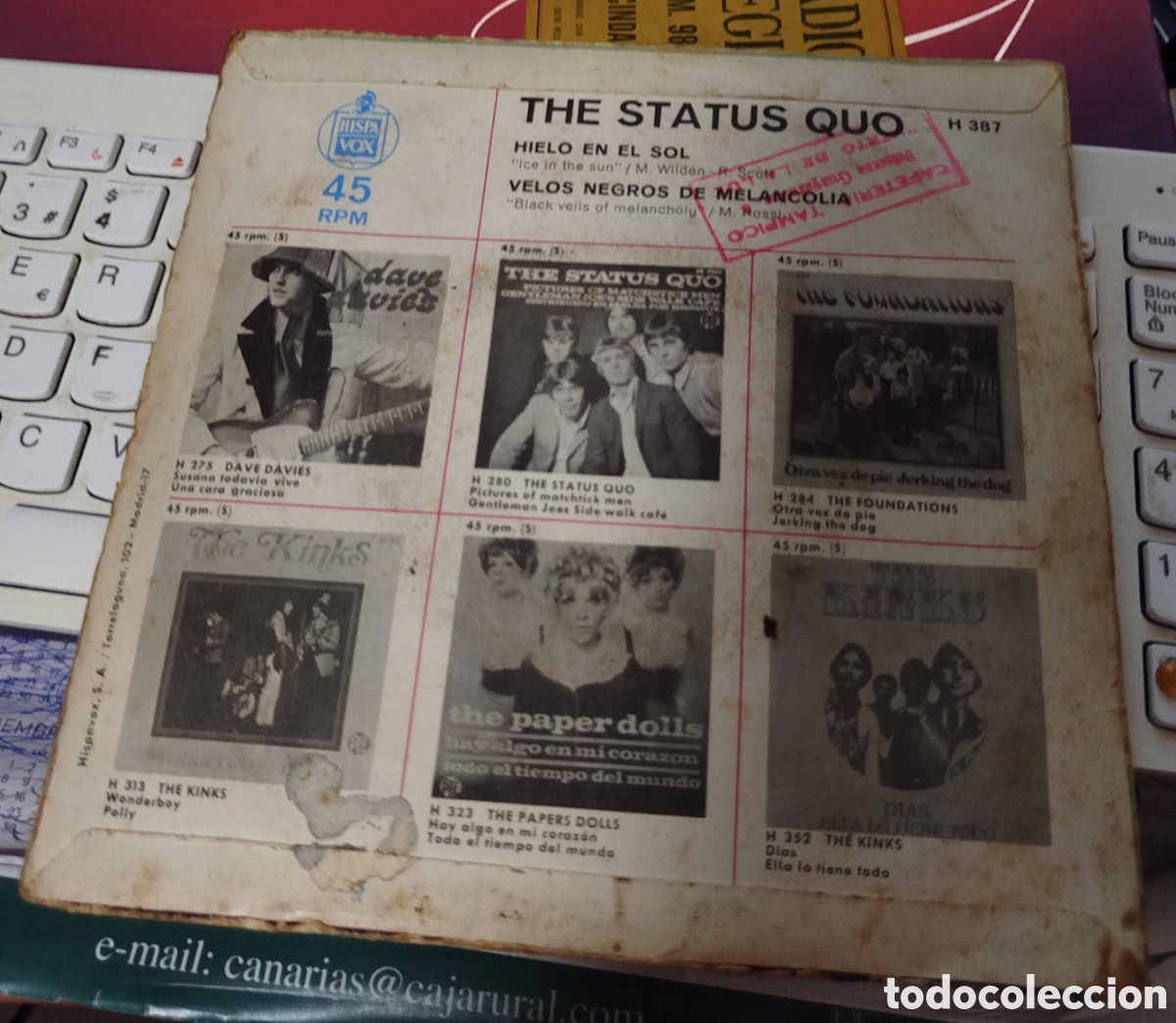 Discos de vinilo: Status Quo - hielo en el sol - Foto 2