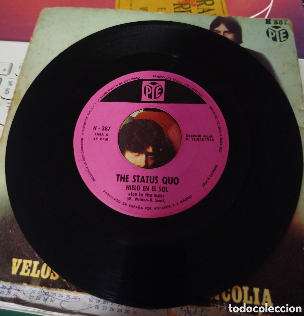 Discos de vinilo: Status Quo - hielo en el sol - Foto 3