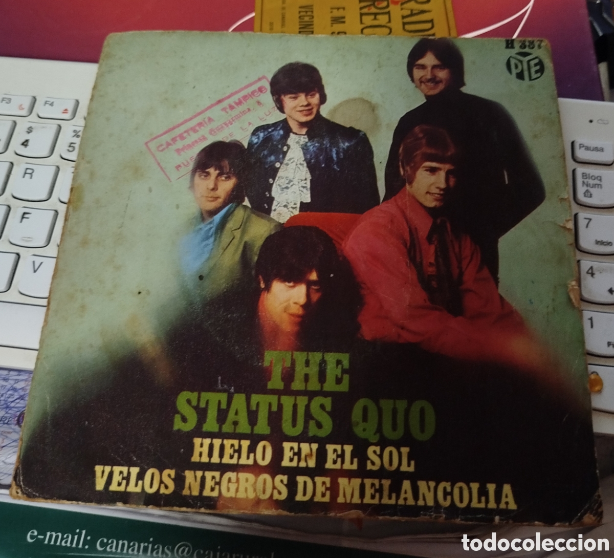 Discos de vinilo: Status Quo - hielo en el sol - Foto 1