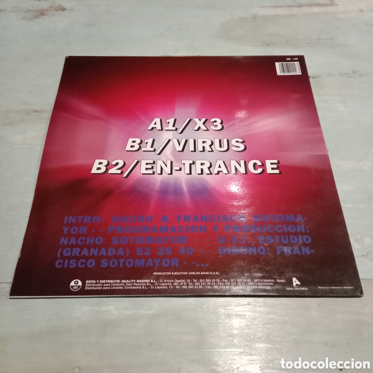 Discos de vinilo: INTRO - XTRESS - MAXI-SINGLE 12&rdquo; - Foto 2