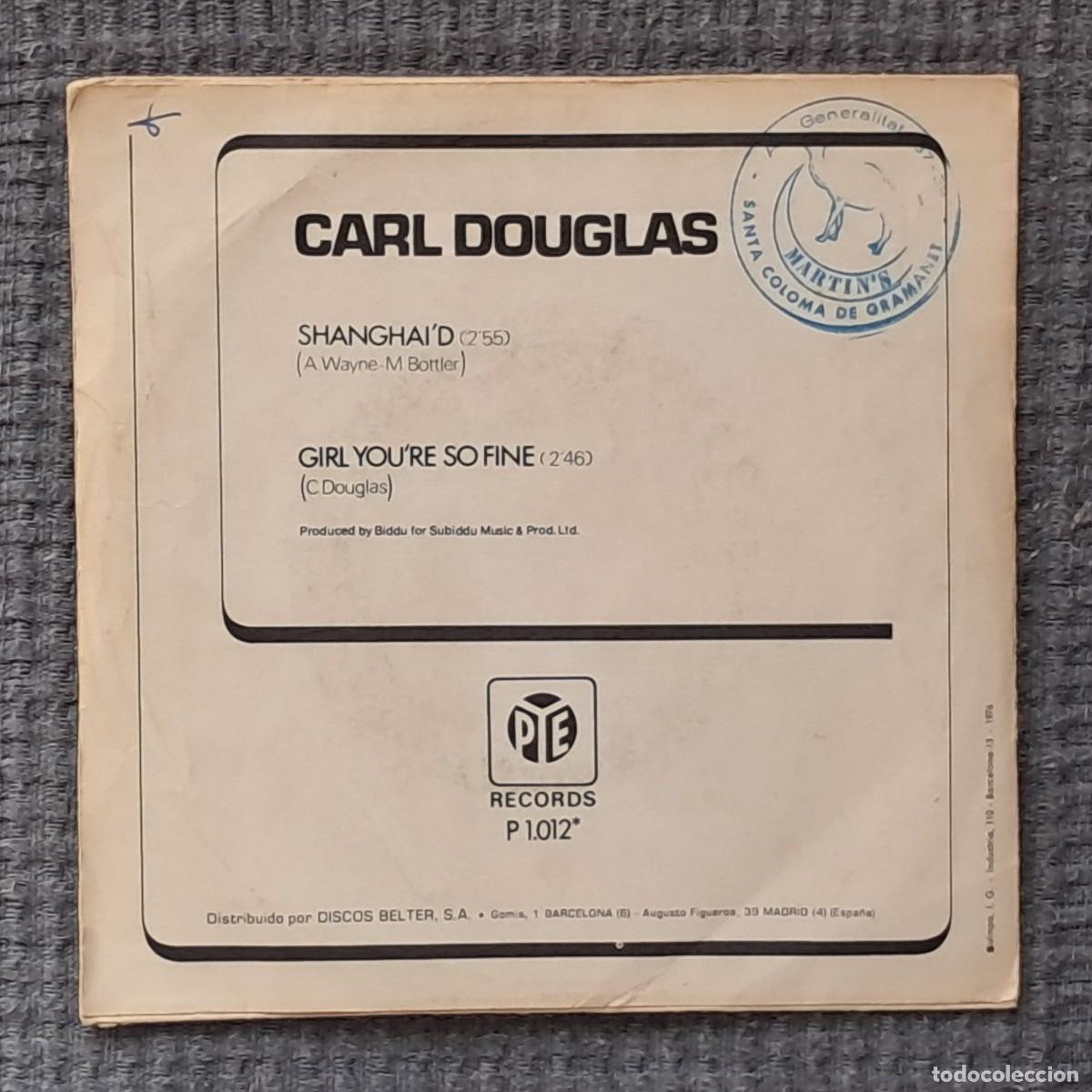 Discos de vinilo: CARL DOUGLAS &ndash; SHANGHAID - Foto 2