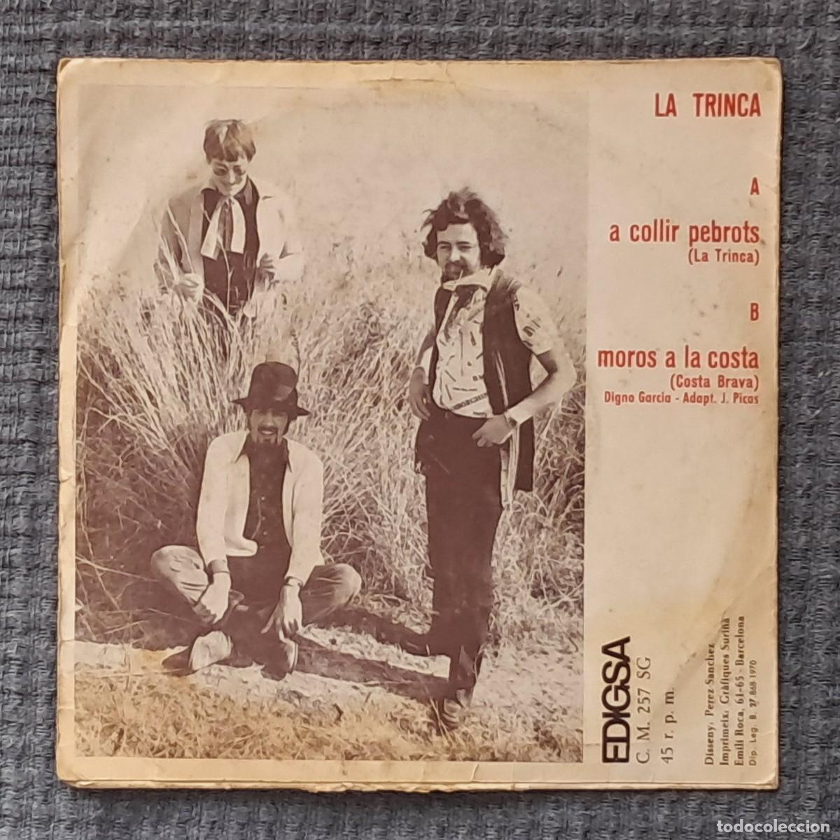 Discos de vinilo: LA TRINCA &ndash; A COLLIR PEBROTS - Foto 2
