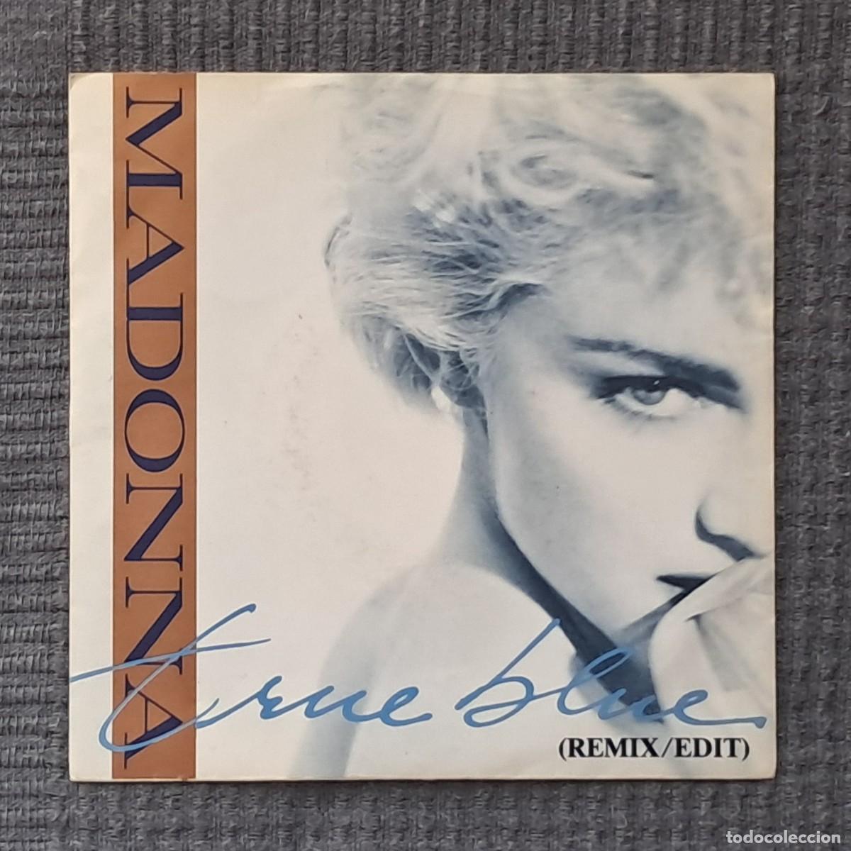 Discos de vinilo: MADONNA &ndash; TRUE BLUE (REMIX/EDIT) - Foto 1