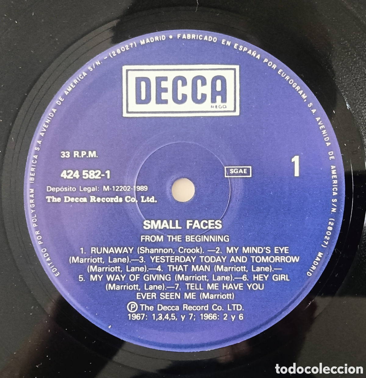 Discos de vinilo: Small Faces - from the beginning - Foto 3