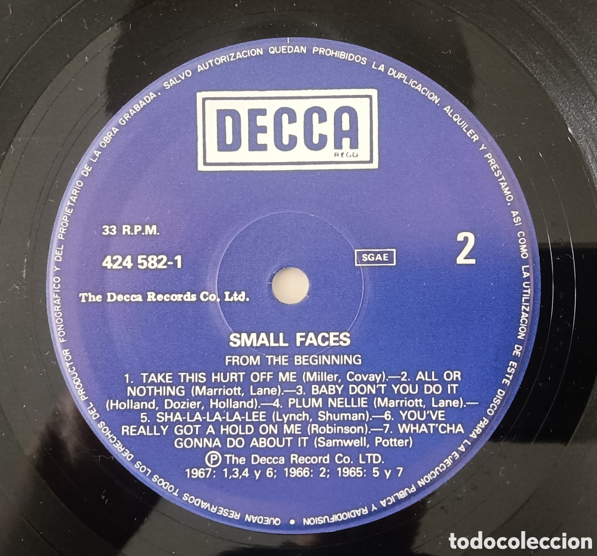 Discos de vinilo: Small Faces - from the beginning - Foto 4