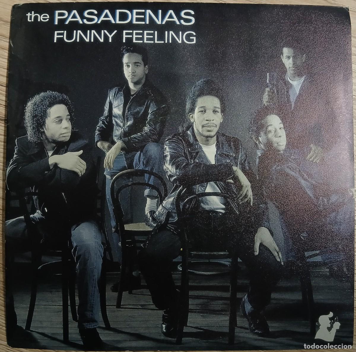 Discos de vinilo: DISCO VINILO SINGLE THE PASADENAS (FUNNY FEELING) - Foto 1