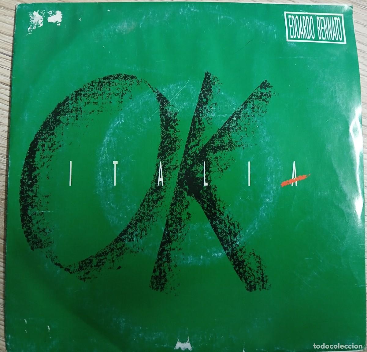 Discos de vinilo: DISCO VINILO SINGLE EDOARDO BENNATO (OK ITALIA) - Foto 1