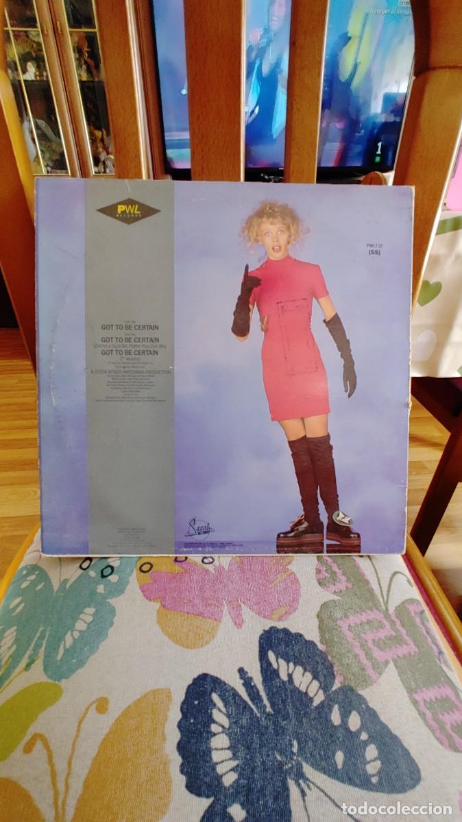 Discos de vinilo: KYLIE MINOGUE-MAXI GOT TO BE CERTAIN - Foto 2
