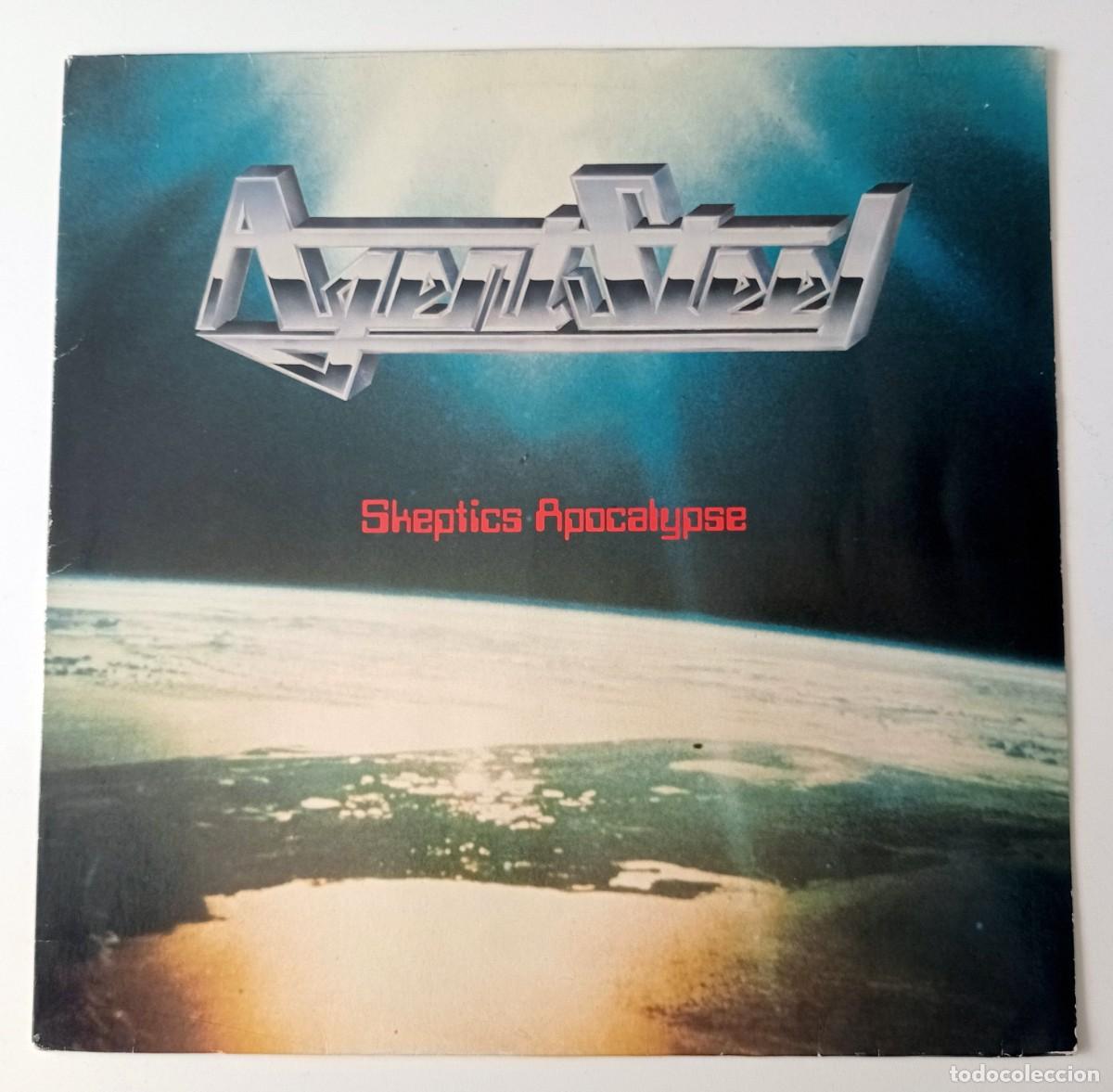 Discos de vinilo: LP AGENT STEEL - SKEPTICS APOCALYPSE - Foto 1