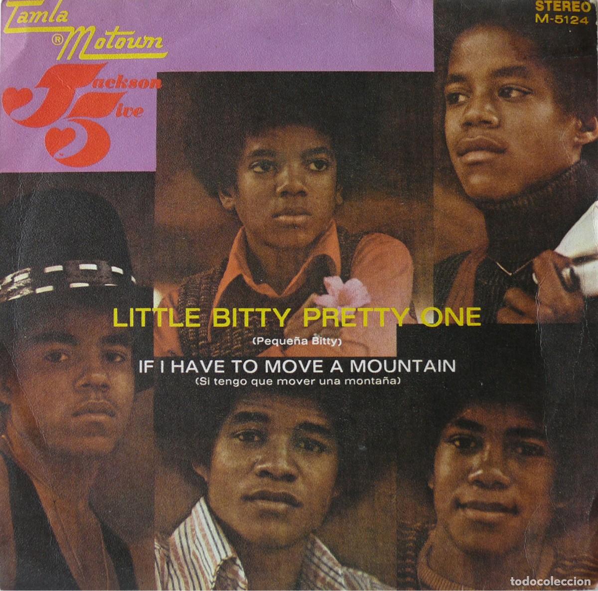 Discos de vinilo: The Jackson 5 - Little bitty pretty one - Single - Foto 1