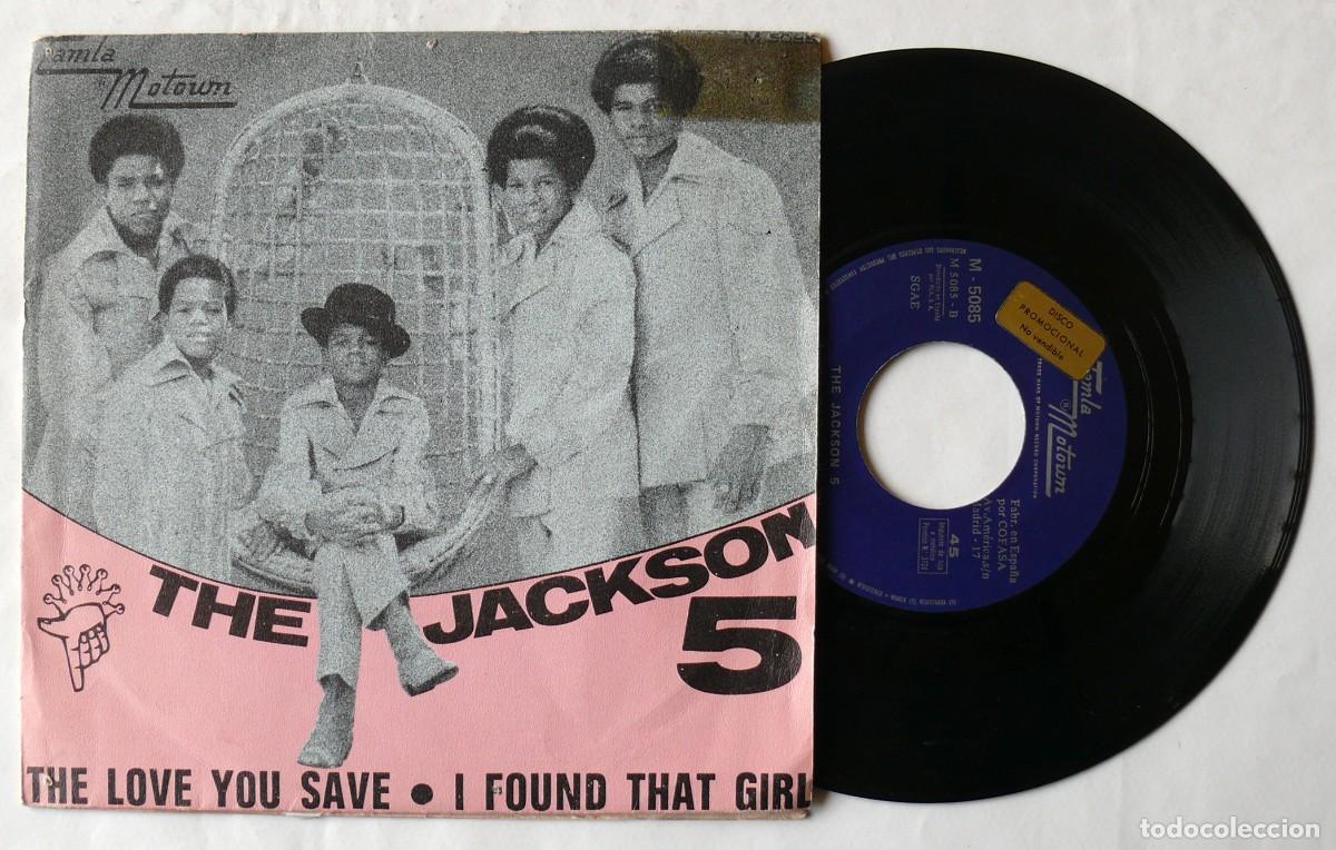 Discos de vinilo: The Jackson 5 - The love you save - Single - Foto 1