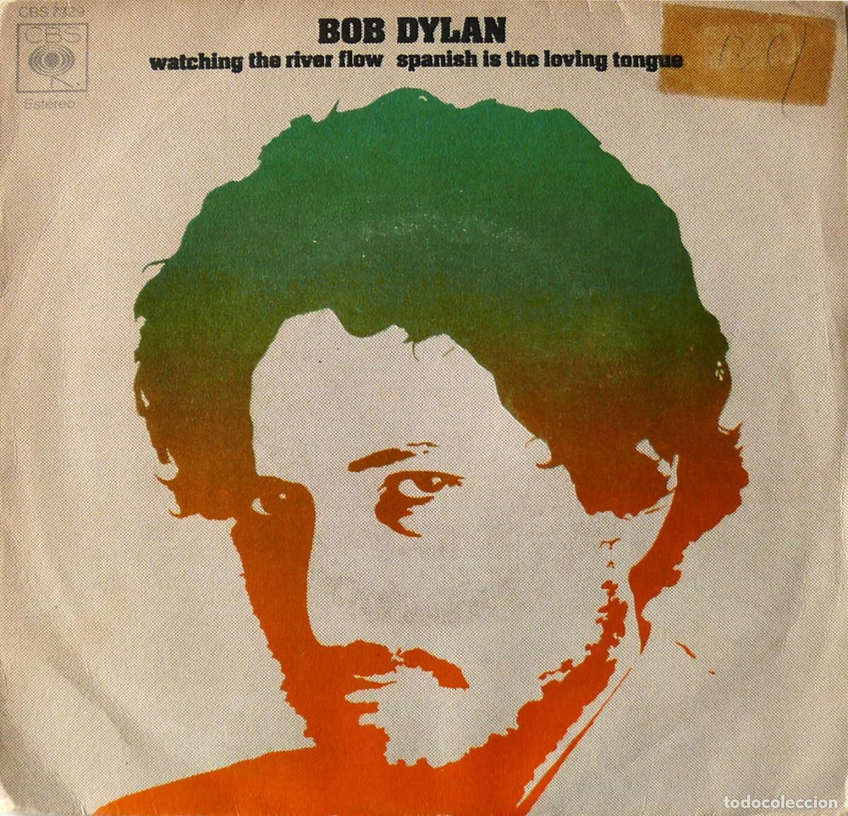 Discos de vinilo: Bob Dylan - Watching the river flow - Single - Foto 1