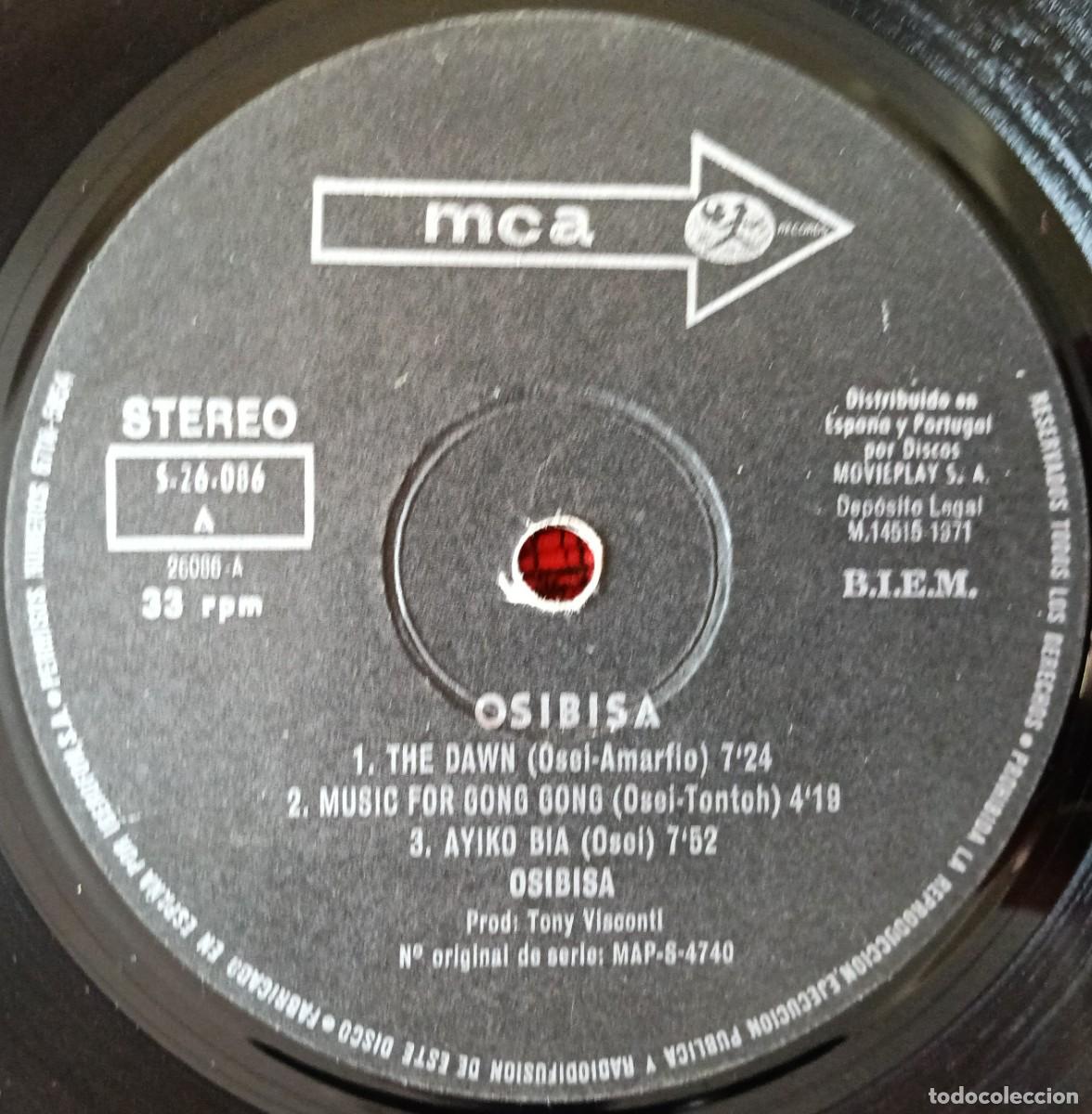 Discos de vinilo: OSIBISA ** Osibisa ** VINILO LP 1971 - Foto 3