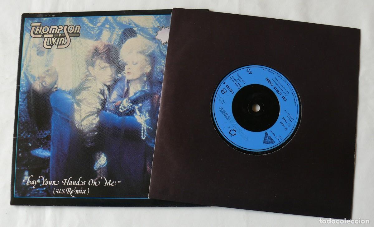Discos de vinilo: Thompson Twins - Lay your hands on me - Single - Foto 3