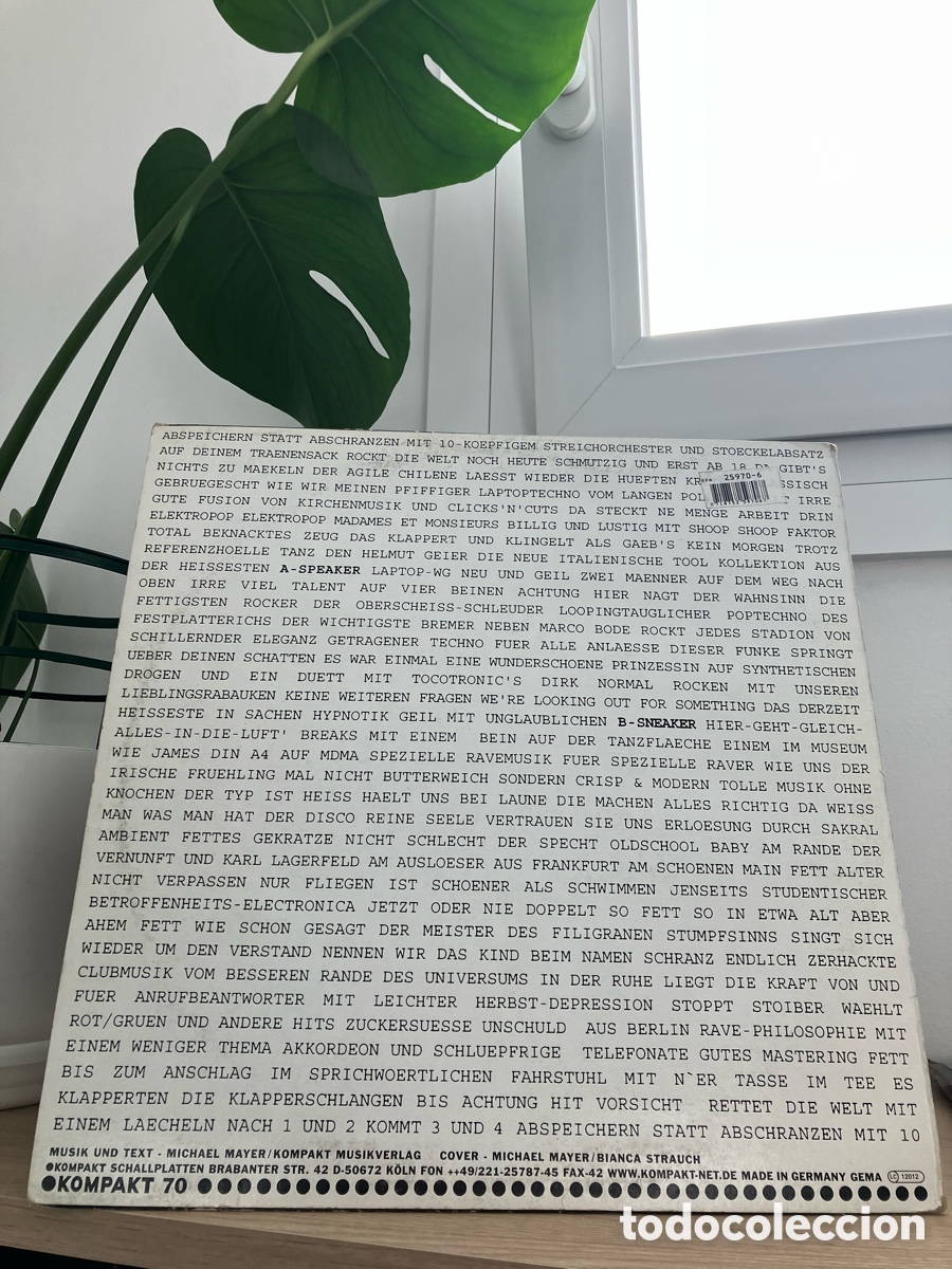 Discos de vinilo: M.Mayer - Speaker 12&rdquo; - Foto 3