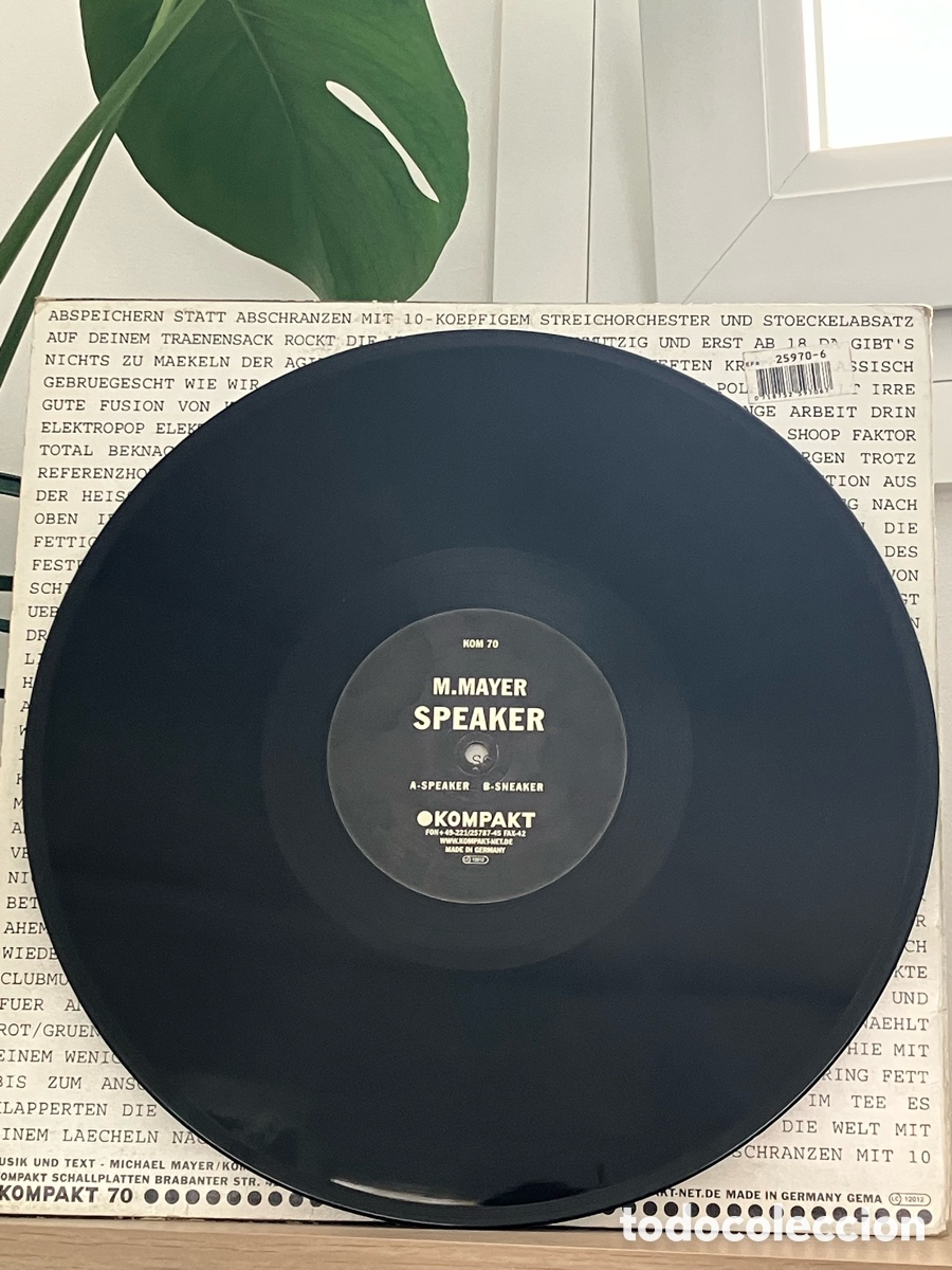 Discos de vinilo: M.Mayer - Speaker 12&rdquo; - Foto 6