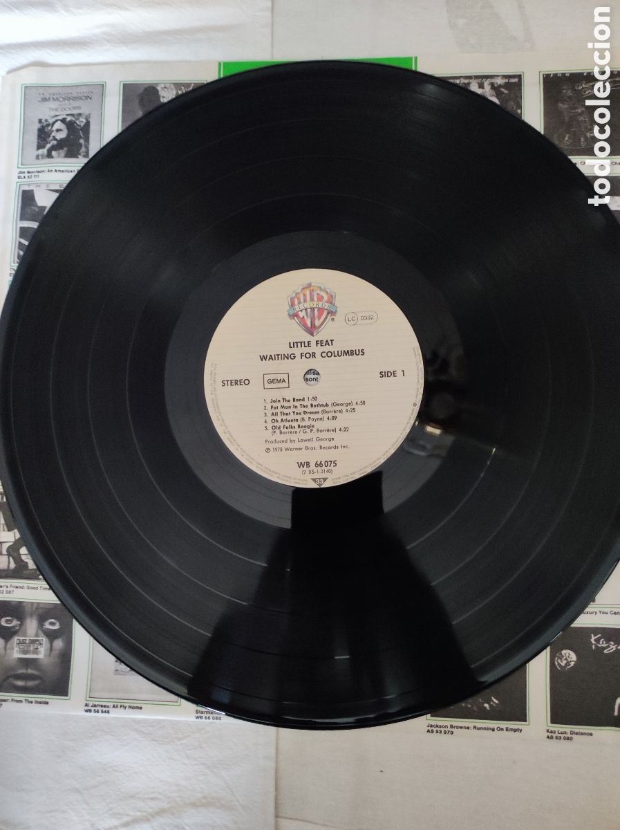 Discos de vinilo: LITTLE FEAT - WAITING FOR COLUMBUS - Foto 4