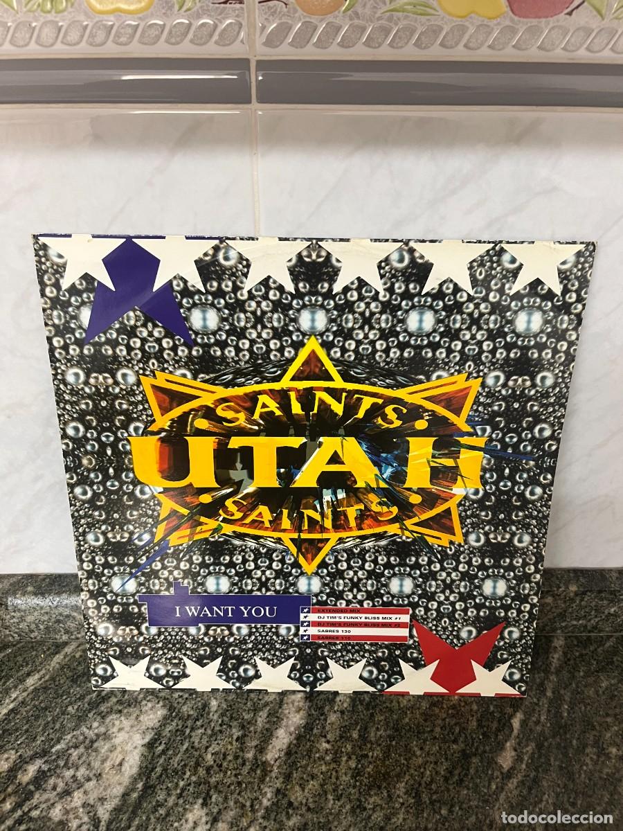Discos de vinilo: Utah Saints I Want You - Foto 1