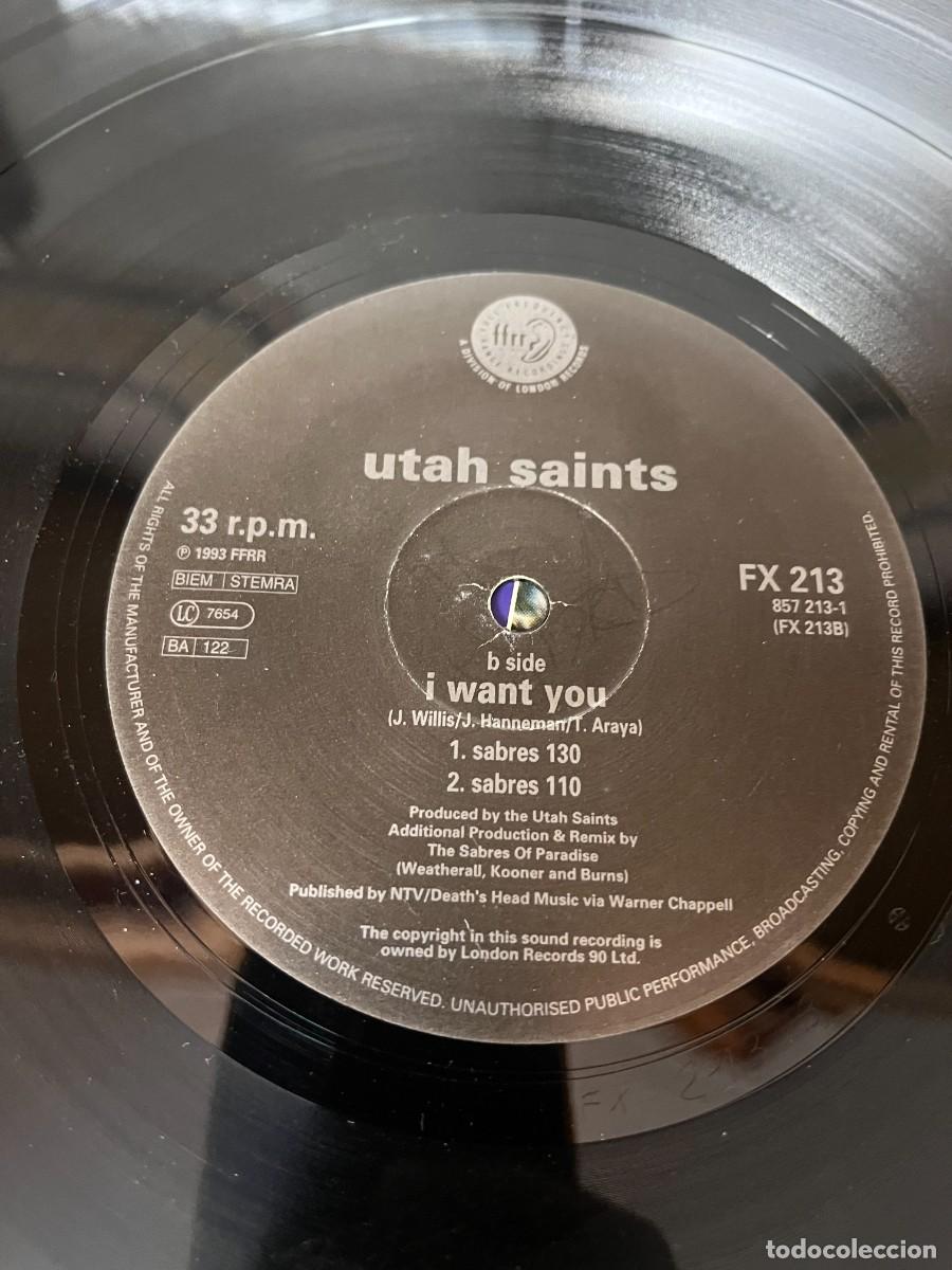 Discos de vinilo: Utah Saints I Want You - Foto 4