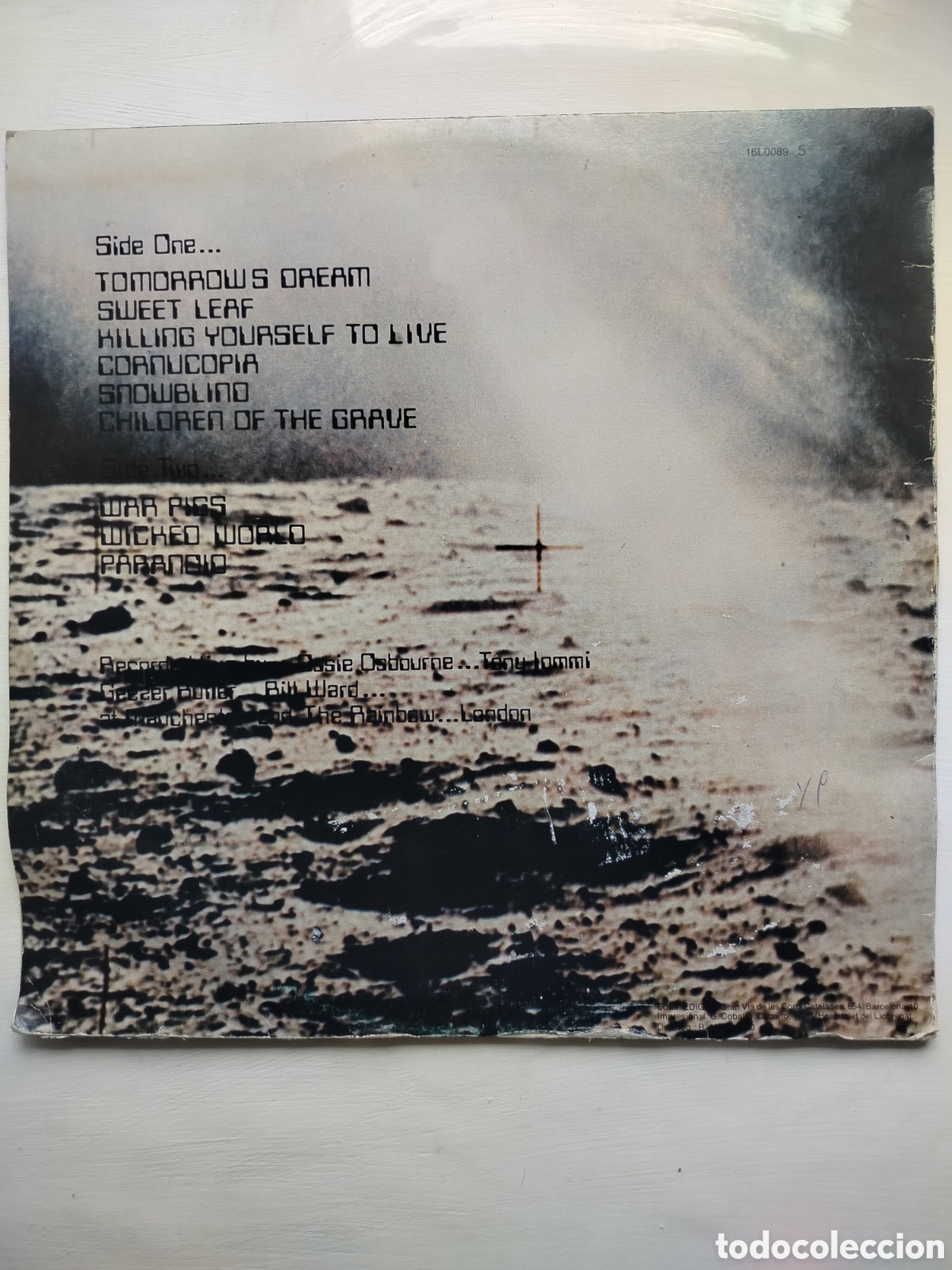 Discos de vinilo: Black Sabbath LP 1980. - Foto 2
