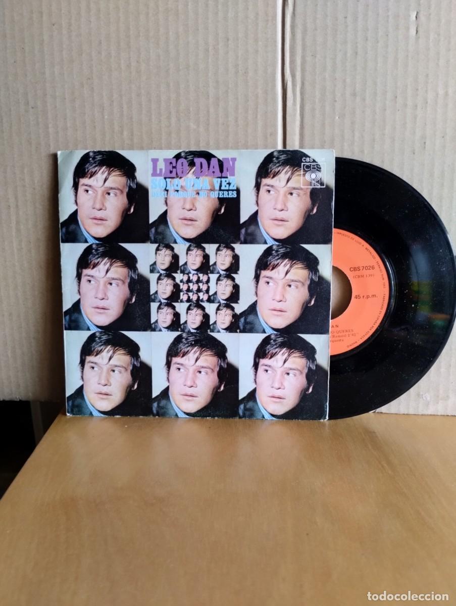 Discos de vinilo: LEO DAN ----- SOLO UNA VEZ - Foto 1
