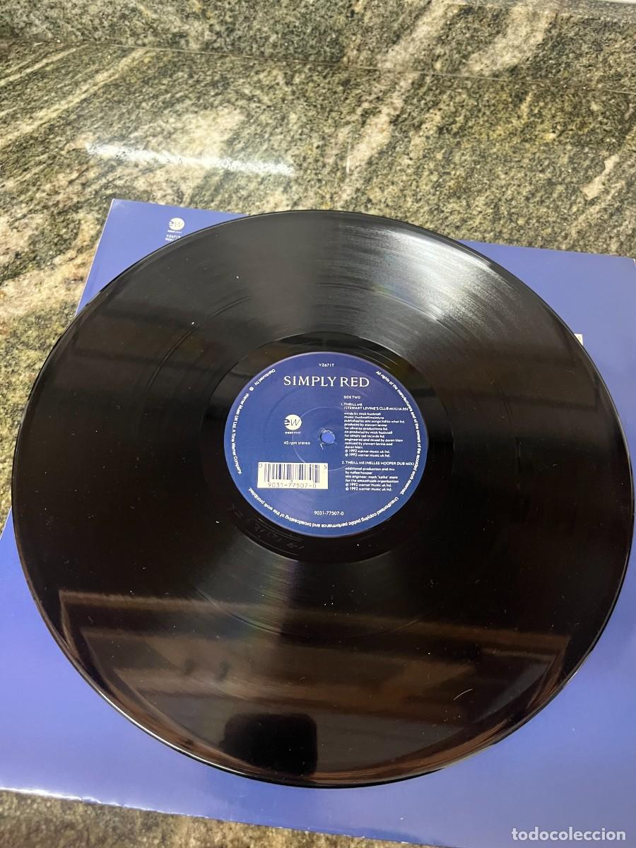 Discos de vinilo: Simply Red Thrill Me Maxi - Foto 3