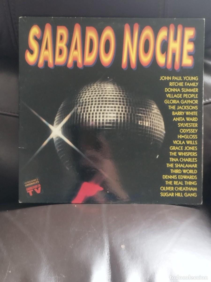 Discos de vinilo: Various &ndash; Sabado Noche. Doble vinilo. - Foto 1