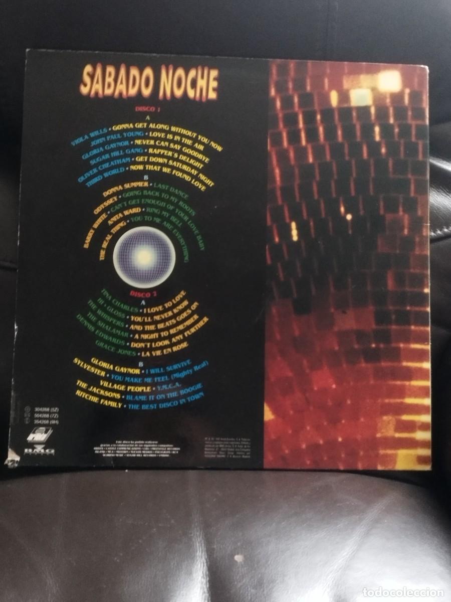 Discos de vinilo: Various &ndash; Sabado Noche. Doble vinilo. - Foto 5