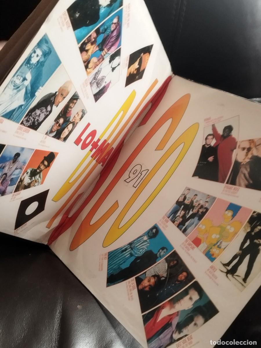 Discos de vinilo: Various &ndash; Lo + Mas Disco 91. Doble vinilo. - Foto 2
