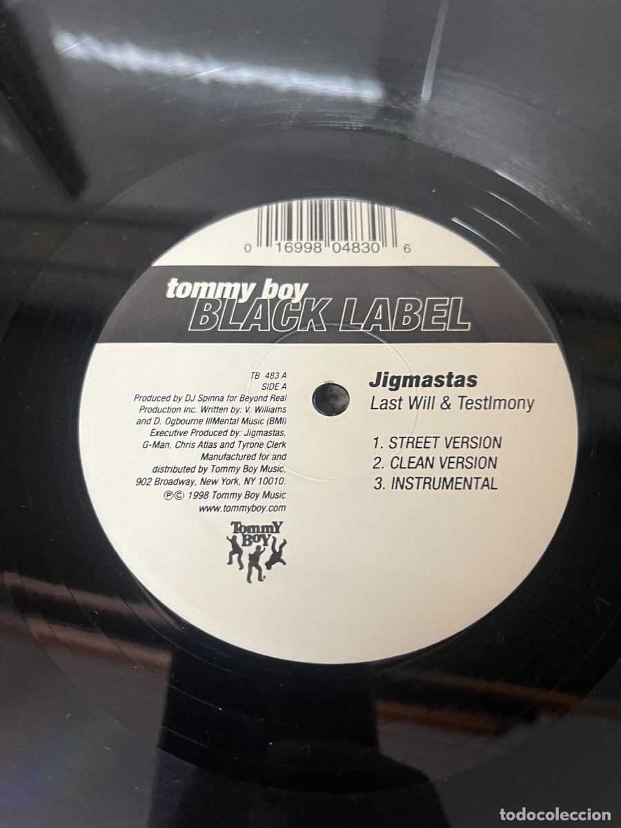 Discos de vinilo: Jigmastas Last Will & Testimony / Original - Foto 3