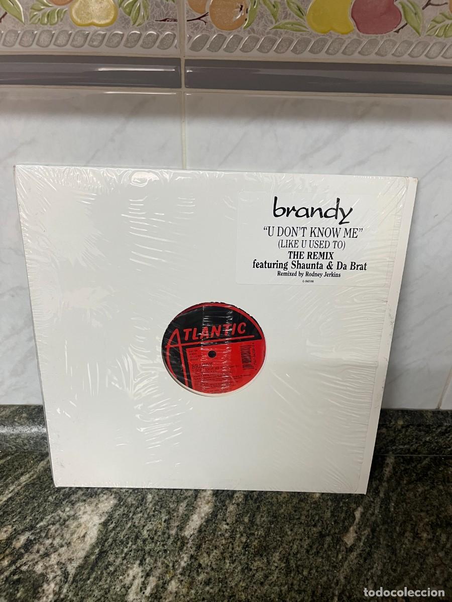Discos de vinilo: Brandy U Dont Know Me (Like U Used To) - Foto 1