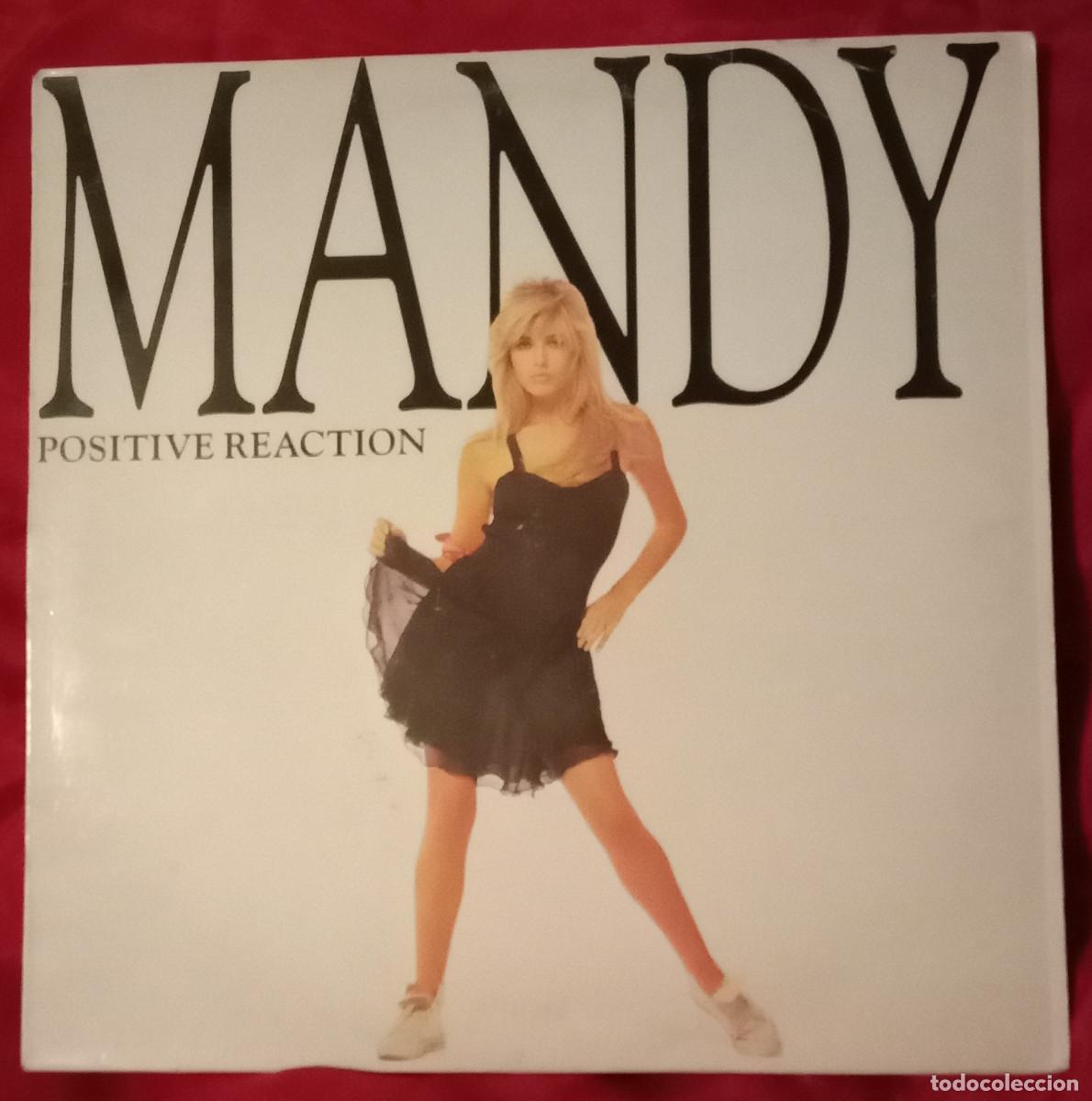 Discos de vinilo: MANDY - Positive Reaction - Edit. PWL Records. 1987 (P) - Foto 1