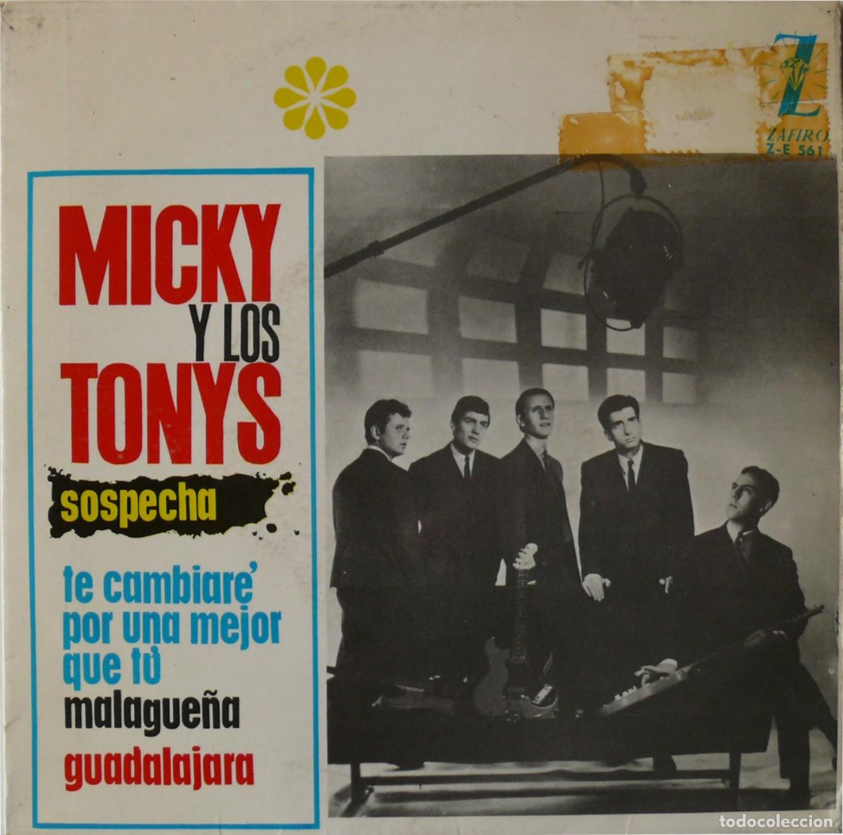 Discos de vinilo: Micky y los Tonys - Sospecha - EP - Foto 1