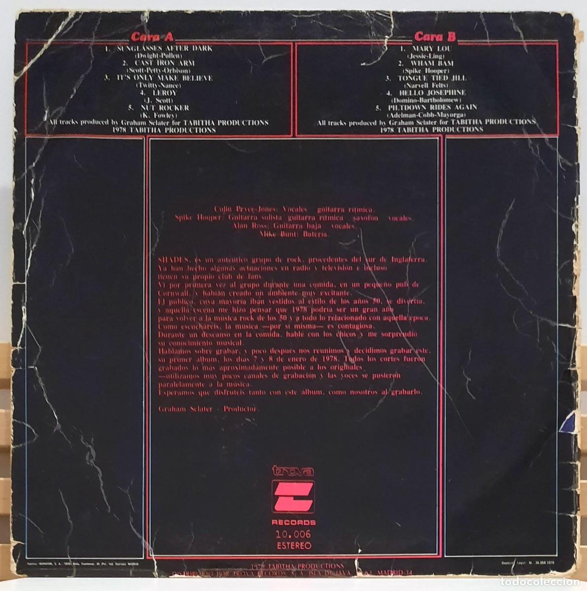 Discos de vinilo: SHADES &middot;&middot;&middot; Shades - (LP) - Foto 2