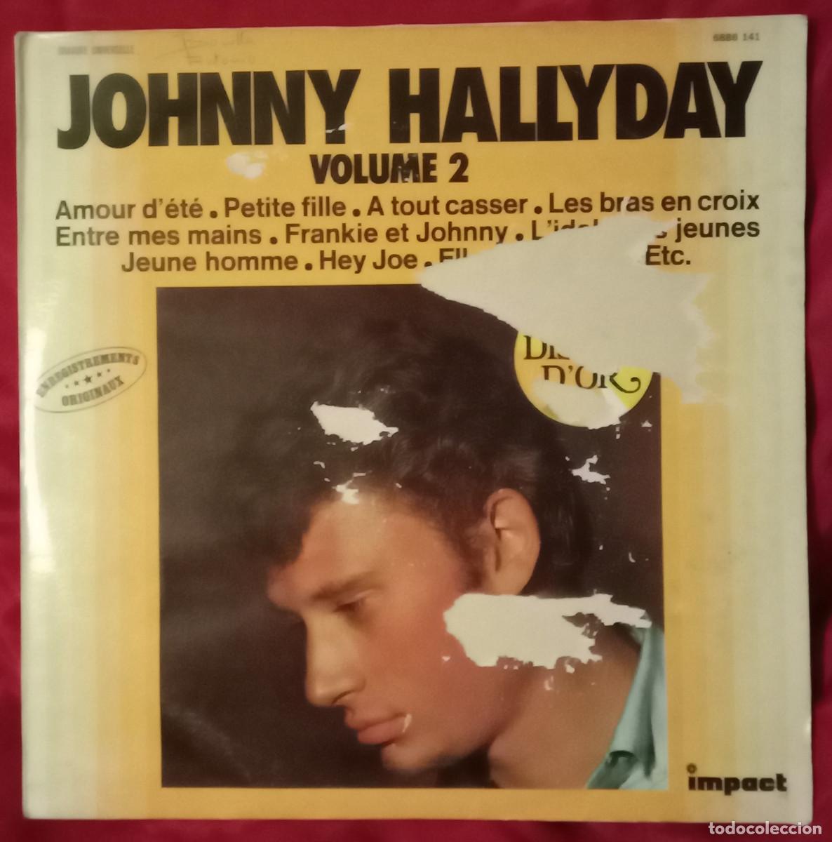 Discos de vinilo: Johnny Hallyday - Volmen, 2 - Edit. Impact. 1968 (P) - Foto 1