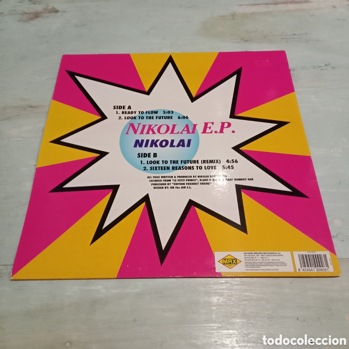 Discos de vinilo: NIKOLAI - NIKOLAI E.P. - MAXI-SINGLE 12&rdquo; - Foto 2