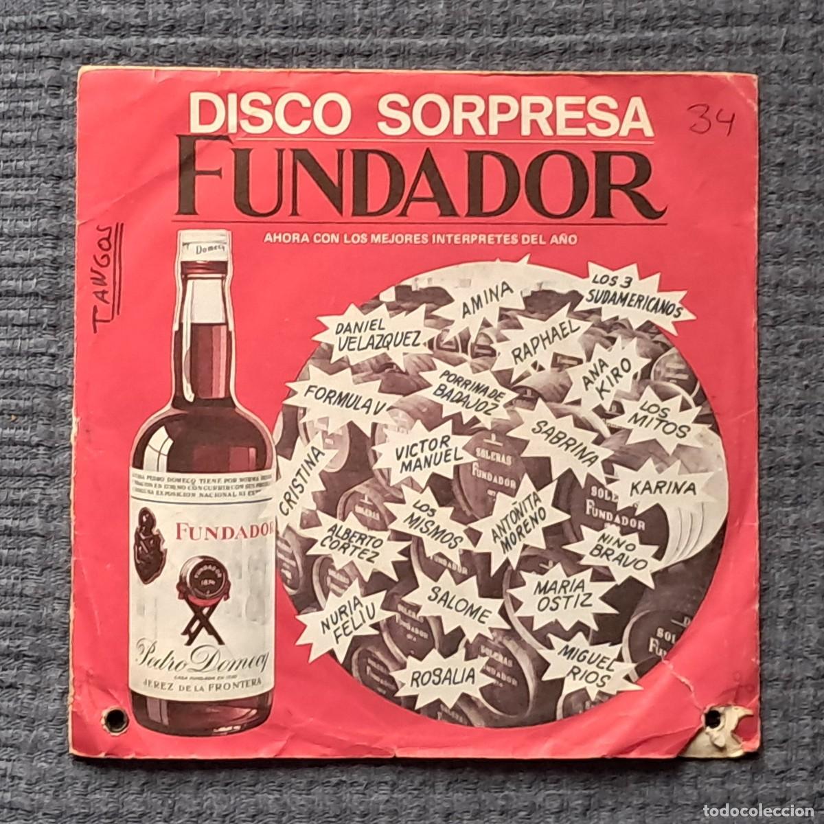 Discos de vinilo: DISCO SORPRESA FUNDADOR - TANGOS - Foto 1