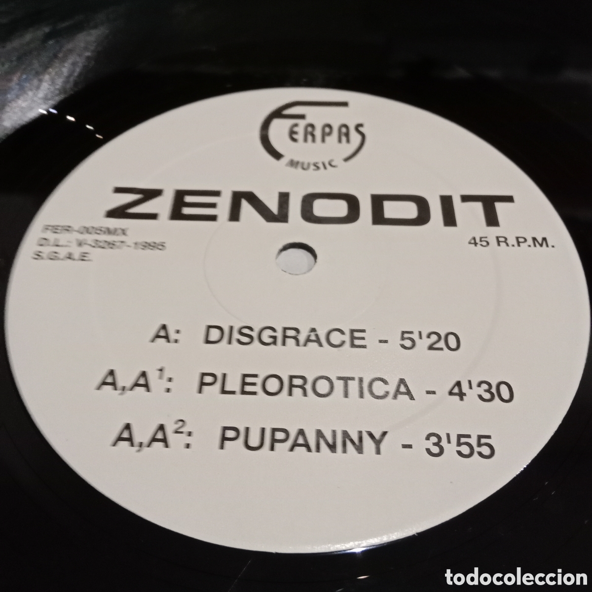 Discos de vinilo: ZENODIT - PLEUROTICA - MAXI-SINGLE 12&rdquo; - Foto 4