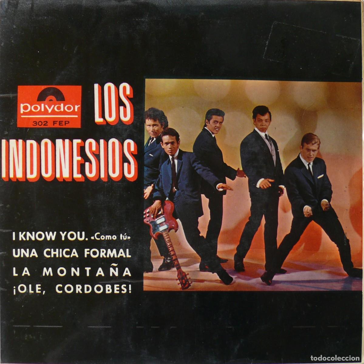 Discos de vinilo: Los Indonesios - I know you - EP - Foto 1