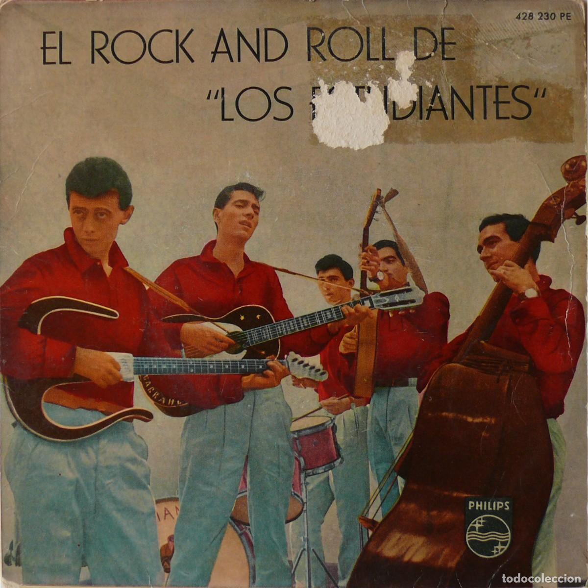 Discos de vinilo: El Rock And Roll De Los Estudiantes - EP - Foto 1