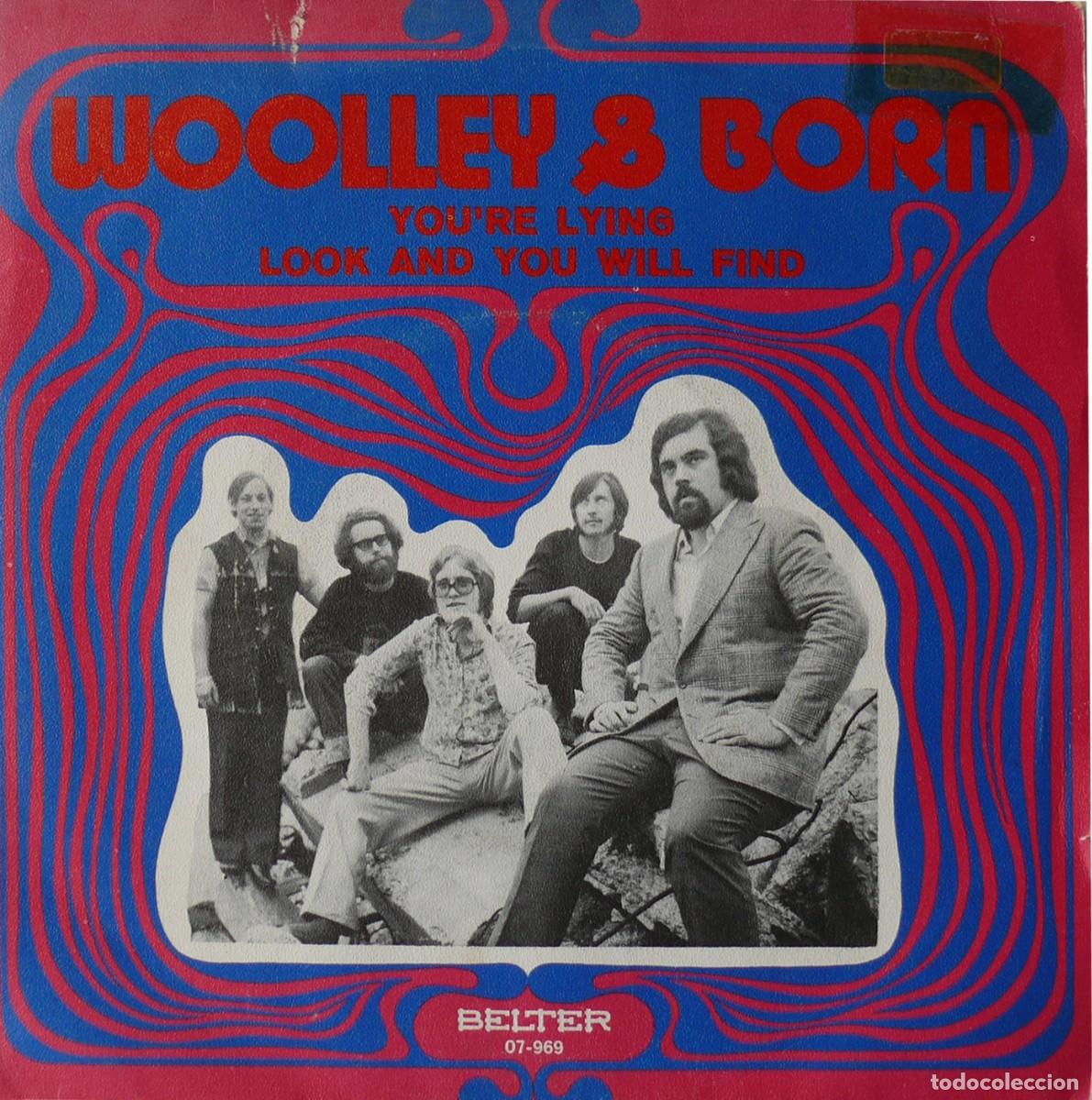 Discos de vinilo: Woolley & Born - Youre Lying - Single - Foto 1