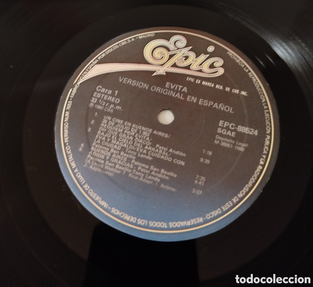 Discos de vinilo: Evita. BSO. Doble LP + libreto - Foto 3